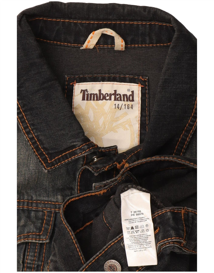 TIMBERLAND Chaqueta Vaquera Niño 13-14 Años Gris Algodón