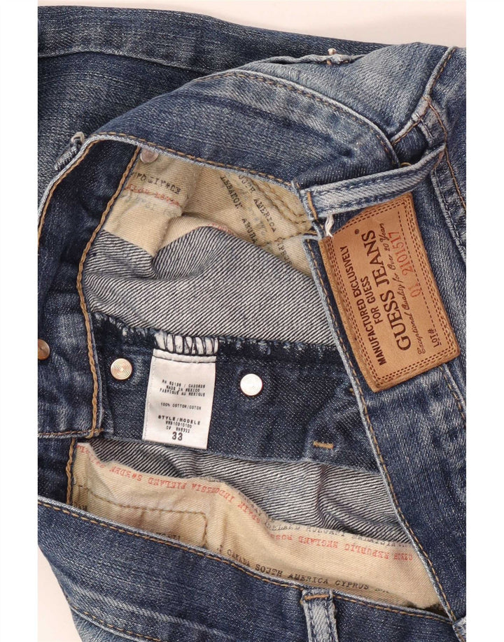 Vaqueros Guess Mujer Bootcut W33 L33 Algodón Azul