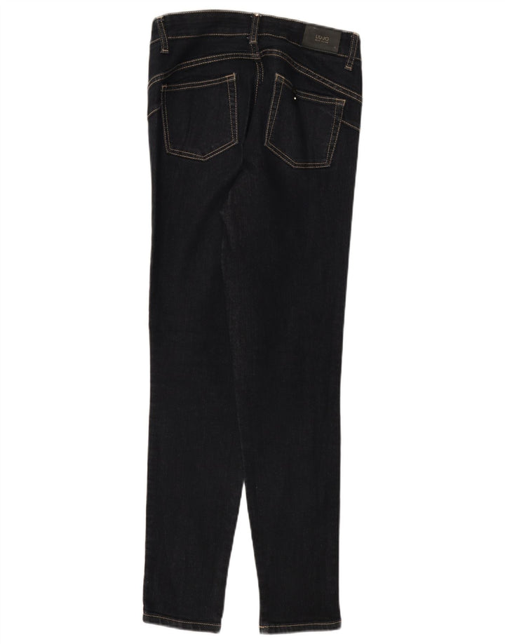 Vaqueros pitillo para mujer Liu Jo W30 L29 Azul marino