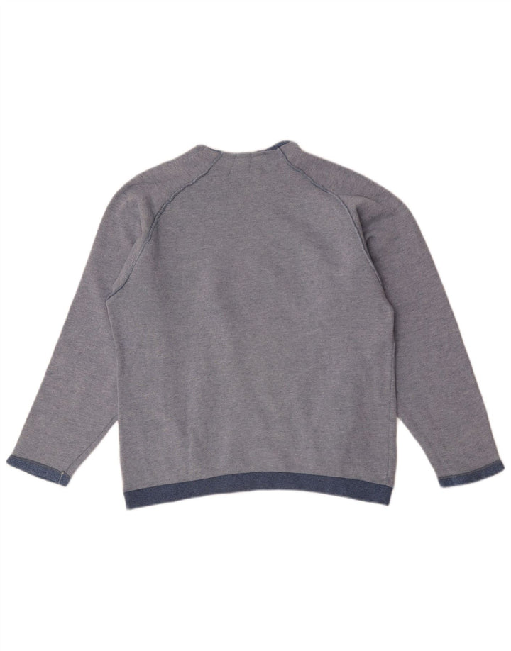 Champion Sudadera extragrande para mujer, talla 10, algodón azul pequeño