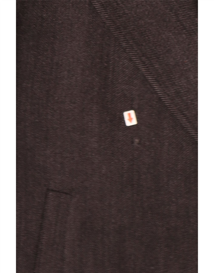 Abrigo GEOX para hombre UK 46 3XL Lana gris en espiga