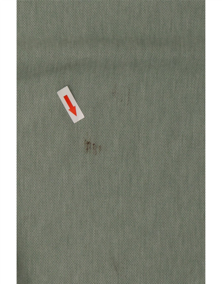 FILA Polo para hombre IT 52 Large Algodón verde