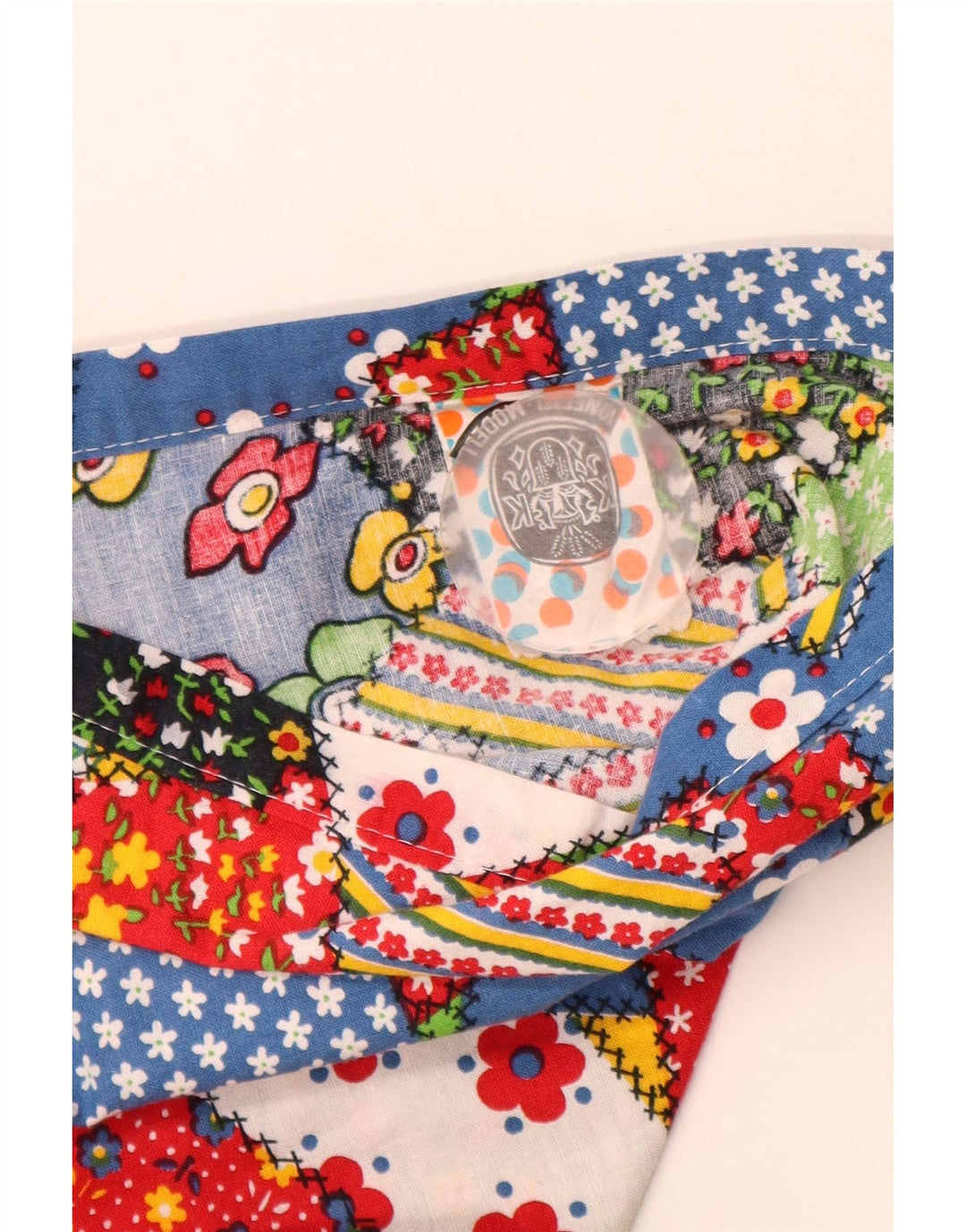 Falda Midi Mujer Konfetti-Modell Mediana W30 Patchwork Multicolor