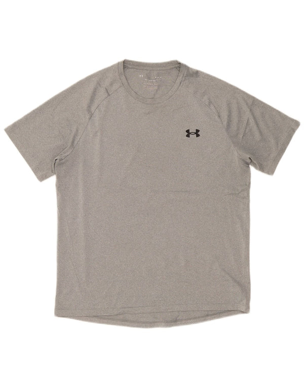 Camiseta Under Armour Hombre Top Gris Medio