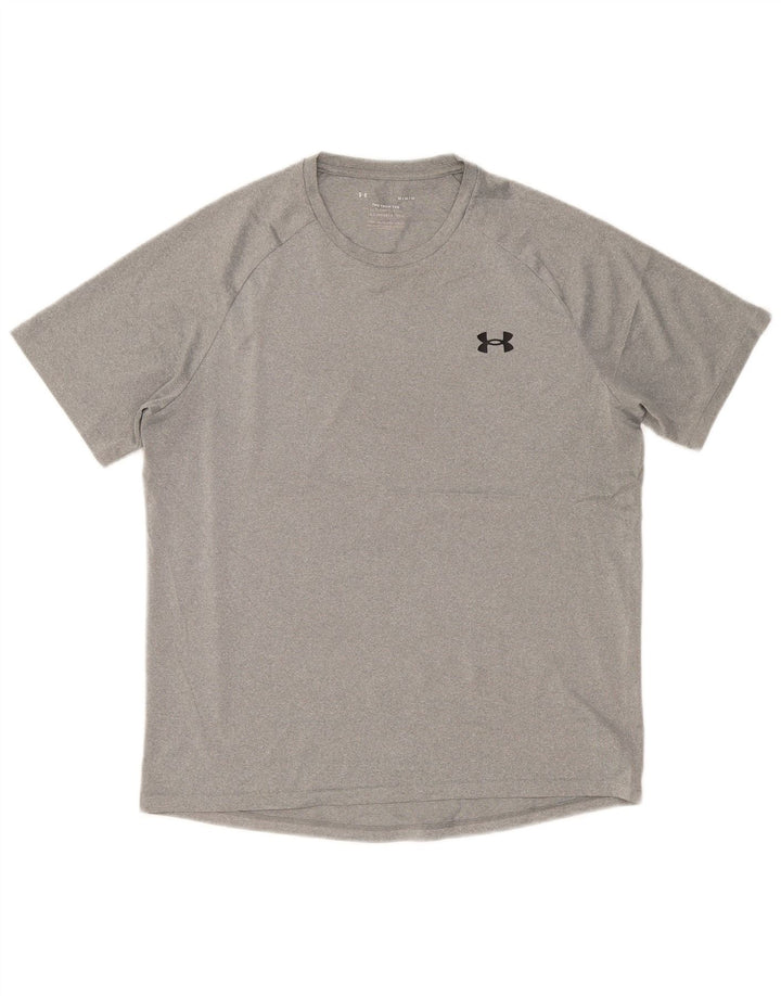 Camiseta Under Armour Hombre Top Gris Medio