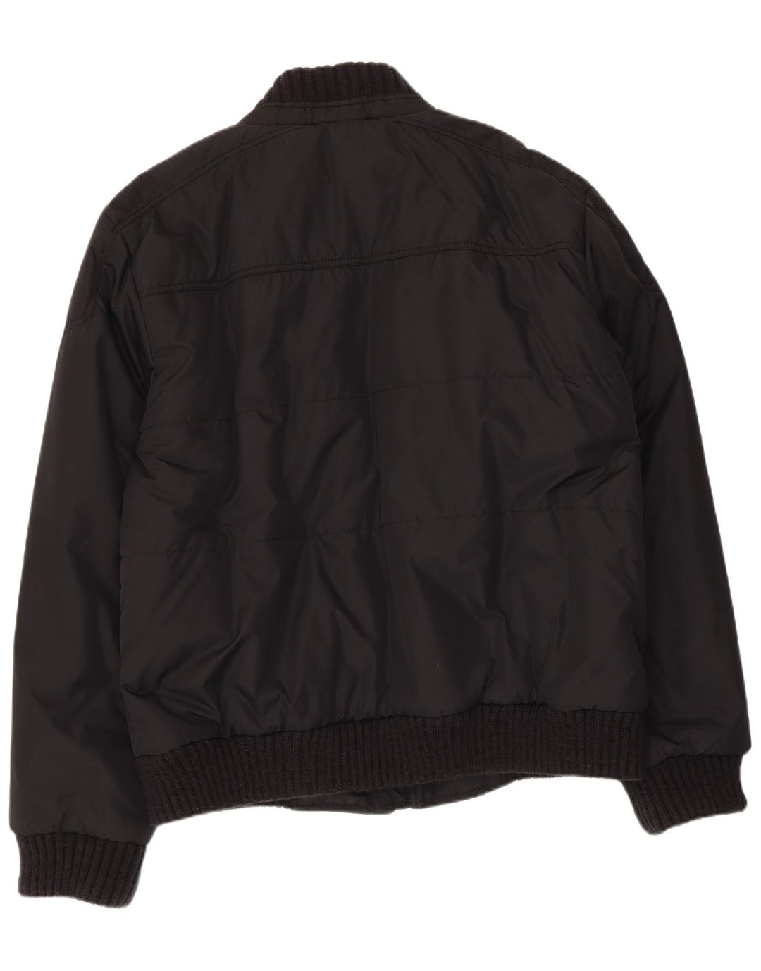Tommy Hilfiger Chaqueta Bomber para Hombre UK 44 2XL Nylon Negro