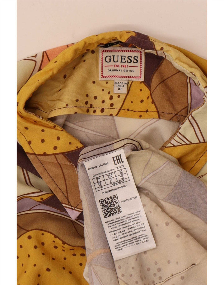 Guess Camisa Manga Corta Hombre XL Multicolor