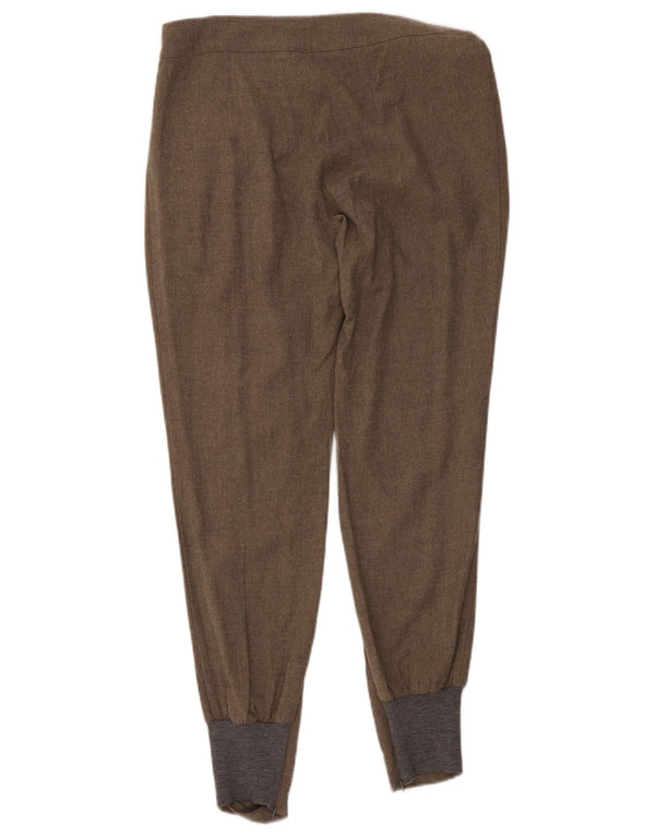 Pantalón Casual Mujer Trussardi Joggers W32 L30 Viscosa Marrón