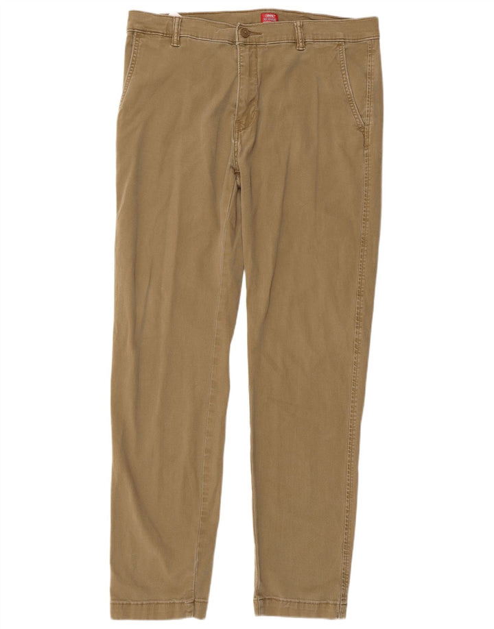 LEVI'S Pantalón chino cónico estándar para hombre W34 L31 Algodón beige
