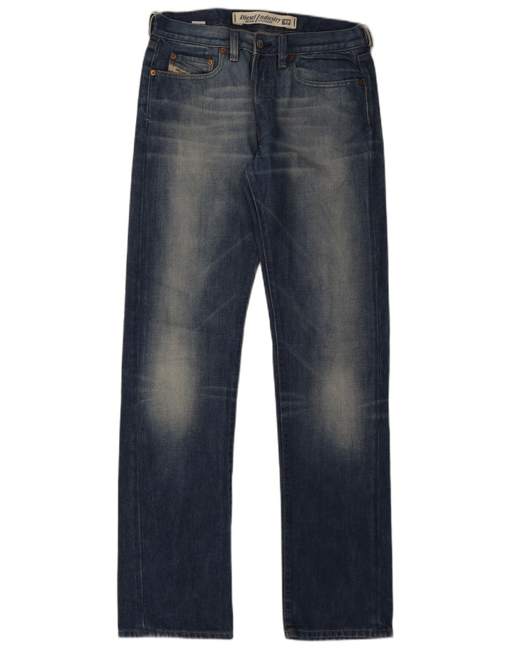 Diesel Vaqueros Rectos Hombre W29 L33 Algodón Azul
