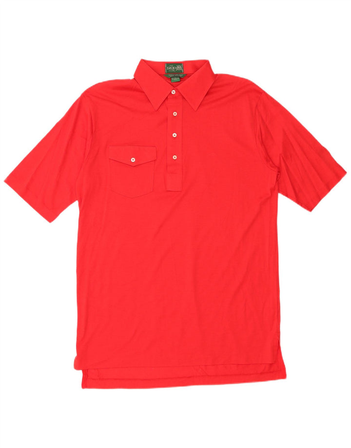 Izod Polo Hombre Grande Rojo Algodón