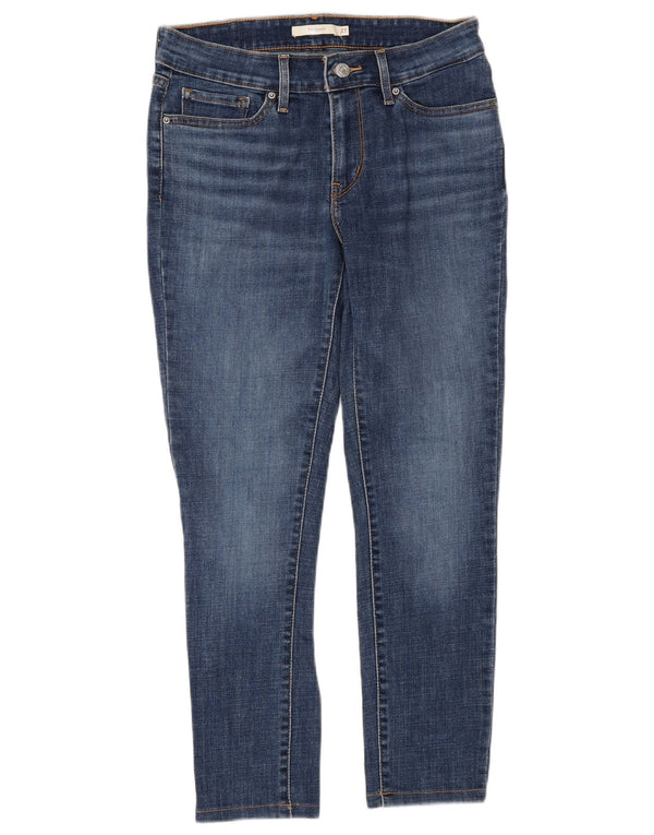 Levi's Jeans Ajustados 711 Para Mujer W27 L26 Algodón Azul