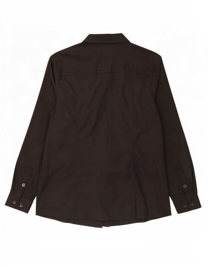 Marina Rinaldi Camisa Mujer Talla 21 Mediana Negro Algodón