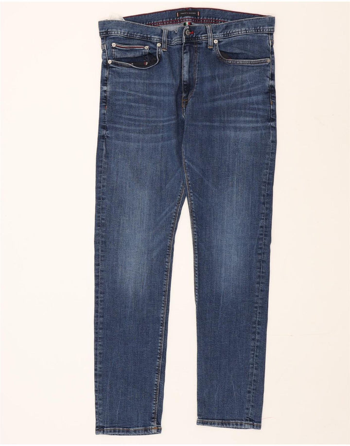 Tommy Hilfiger Vaqueros Slim Bleecker para Hombre W36 L32 Azul