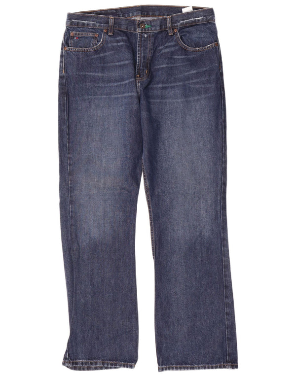 TOMMY HILFIGER Vaqueros Bootcut para hombre W34 L32 Algodón azul