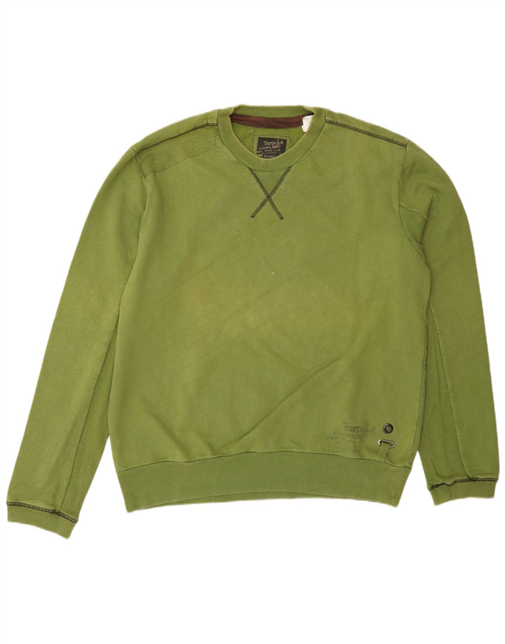 Energie - Sudadera para hombre, talla 2XL, algodón verde