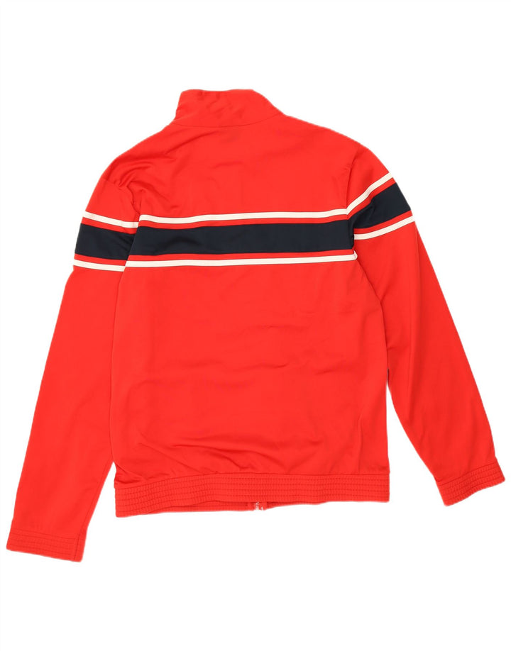 CHAMPION Chaqueta superior de chándal para hombre Poliéster con bloques de color rojo grande