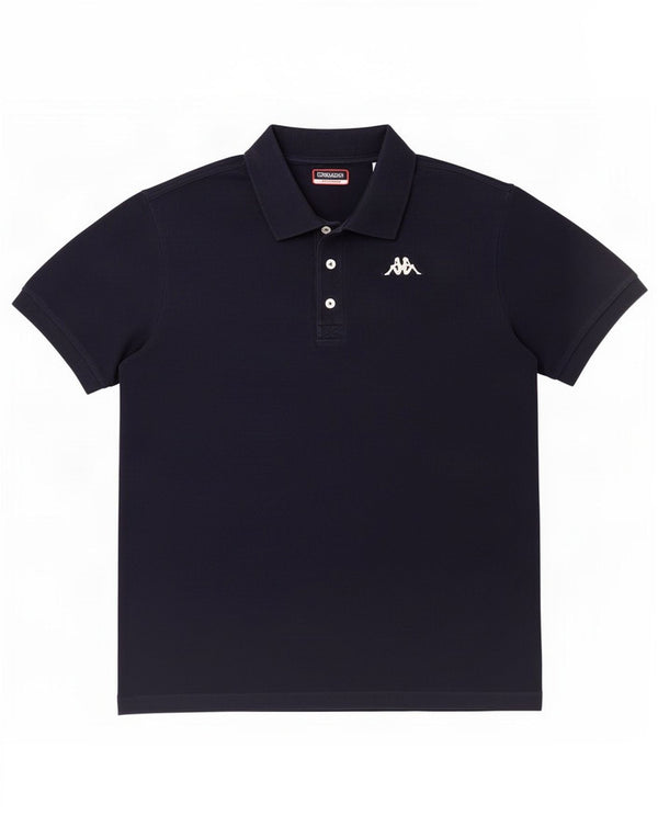 Polo Kappa para hombre 2XL Azul marino Algodón