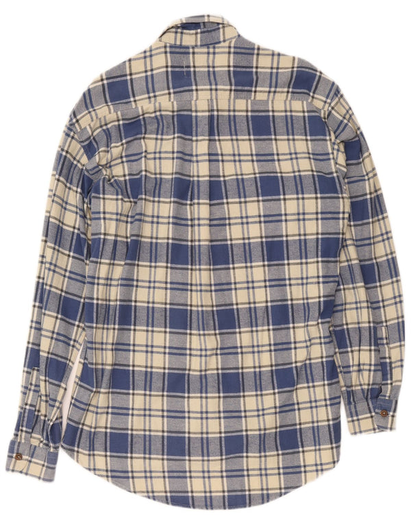 Levi's Hombre Camisa De Franela A Cuadros Azul Medio