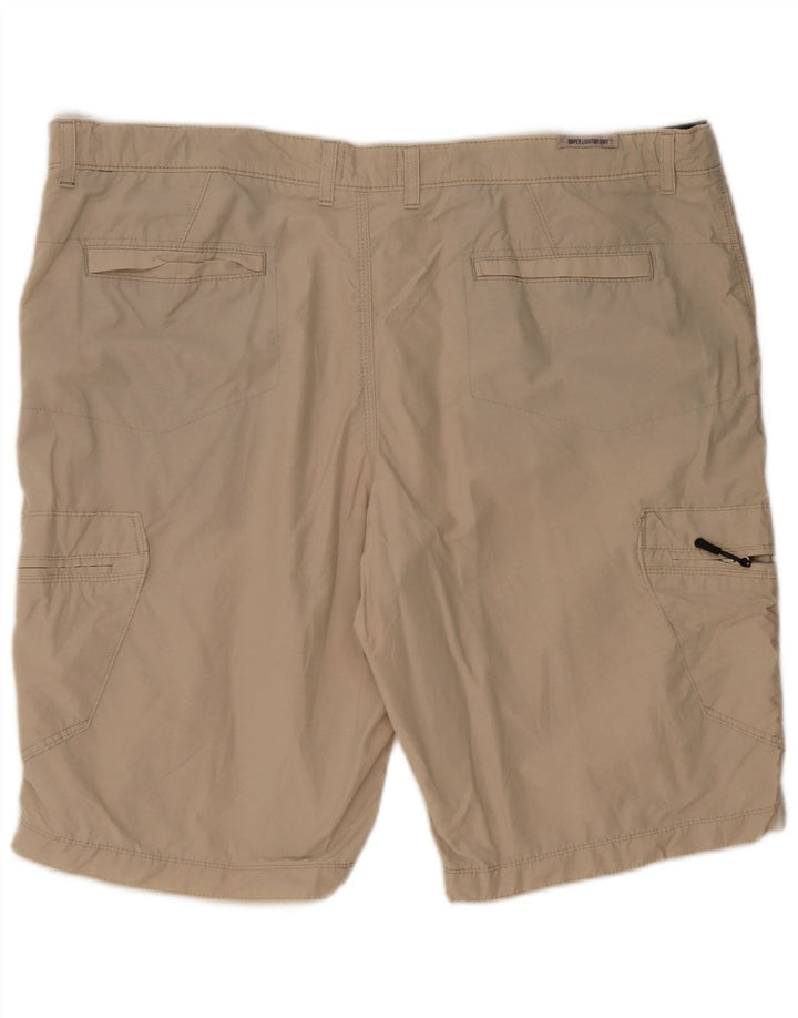 Marks & Spencer Pantalones cortos cargo para hombre W44 2XL Algodón beige