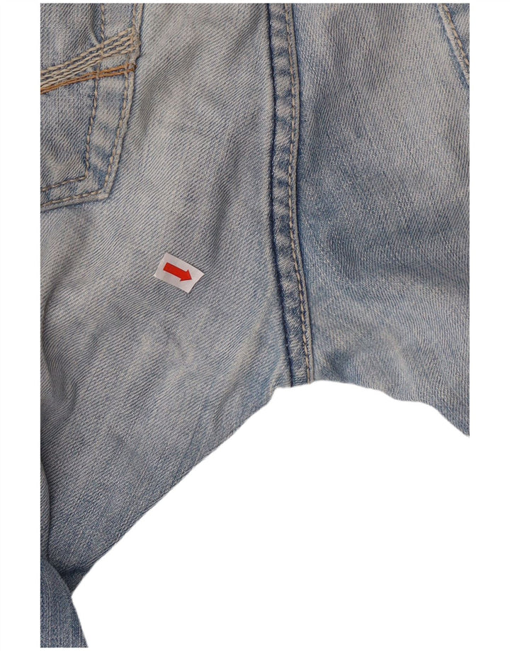 Armani Jeans Rectos Hombre W33 L30 Algodón Azul