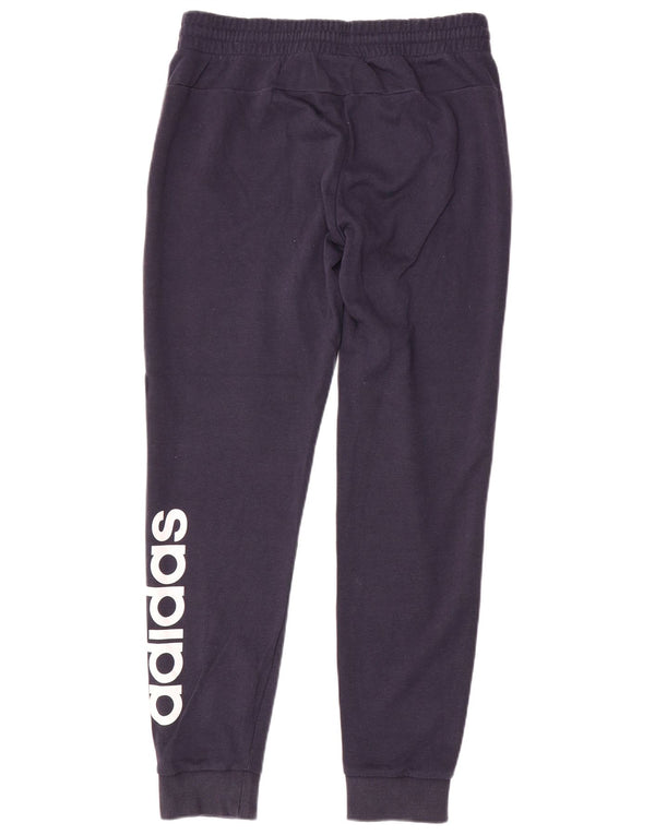 Adidas Pantalones de chándal gráficos para mujer Joggers UK 12/14 Medium Azul marino