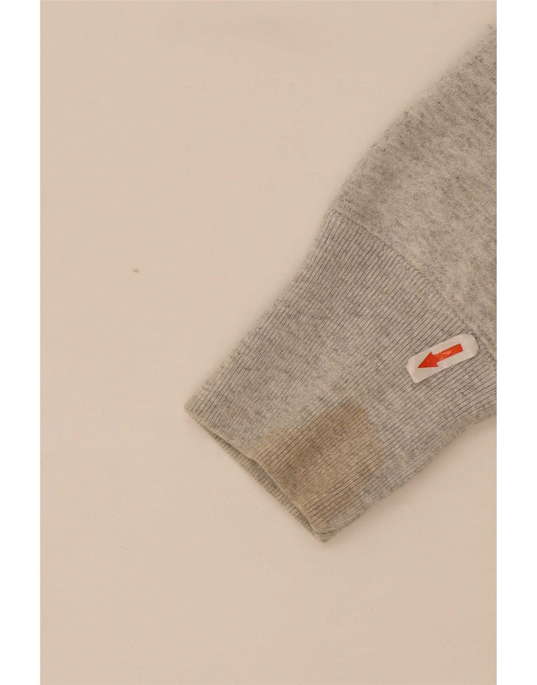 Champion Sudadera Con Capucha Y Estampado De Tejido Inverso De Algodón Gris Medio Hombre