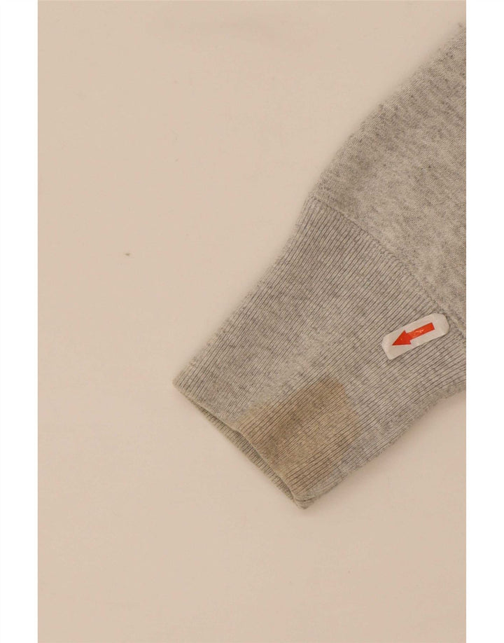 Champion Sudadera Con Capucha Y Estampado De Tejido Inverso De Algodón Gris Medio Hombre