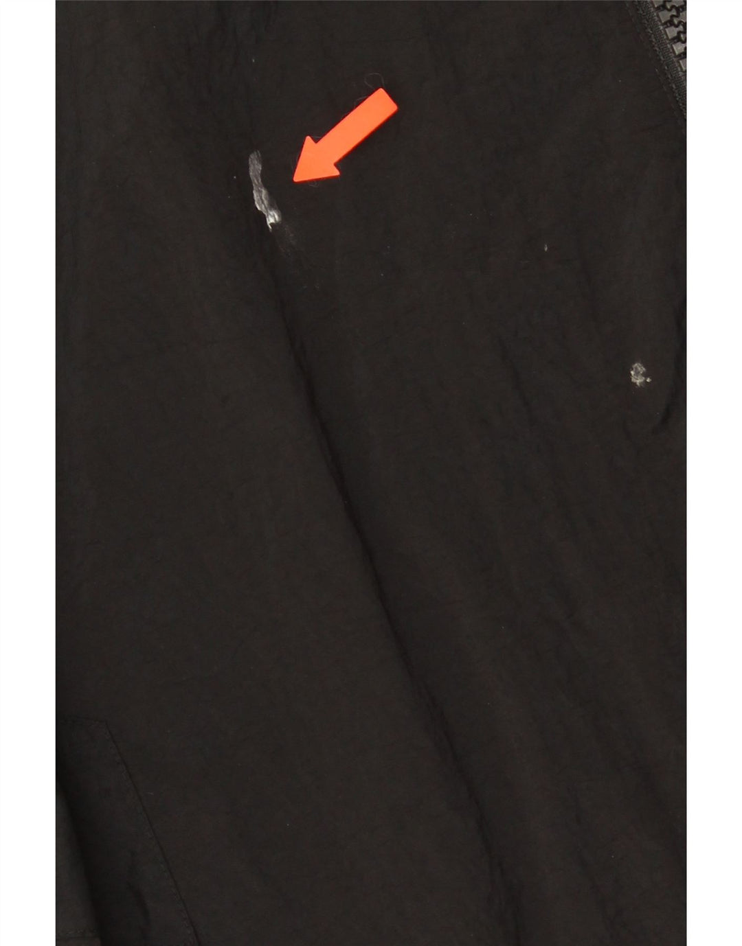 Adidas - Chaqueta bomber holgada para hombre, talla 42, XL, poliamida negra