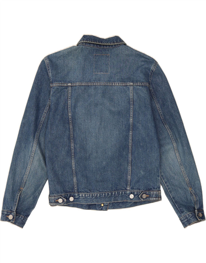 STREET ONE Womens Denim Jacket IT 40 Small Blue Cotton Vintage Street One and Second-Hand Street One from Messina Hembry 