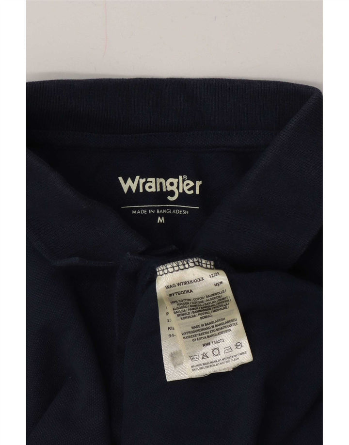 Polo Wrangler Hombre Algodón Azul Marino Medio