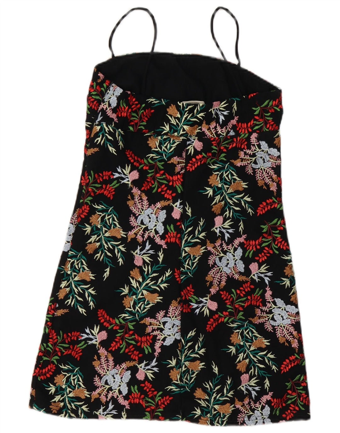 PINS AND NEEDLES Vestido lencero para mujer UK 8 Small Black Floral