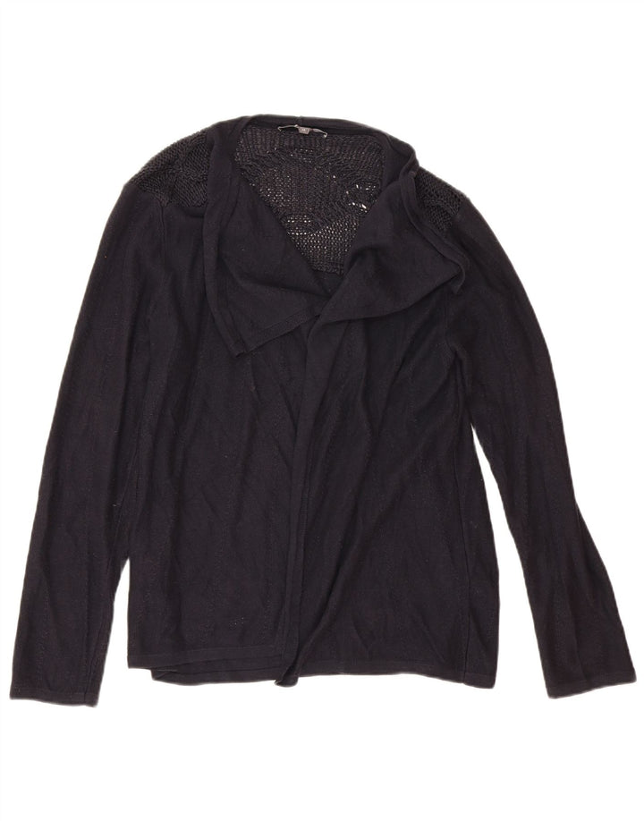 Marks & Spencer Suéter tipo cárdigan extragrande para mujer UK 44 Grande Azul marino