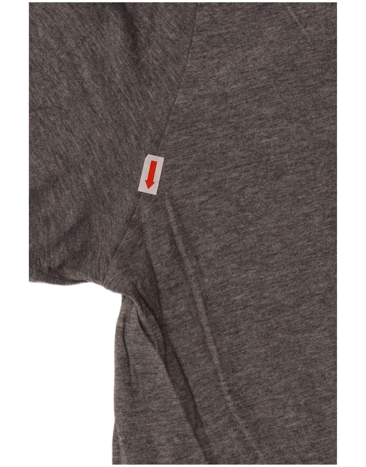 PUMA Mens Graphic T-Shirt Top Small Grey Cotton