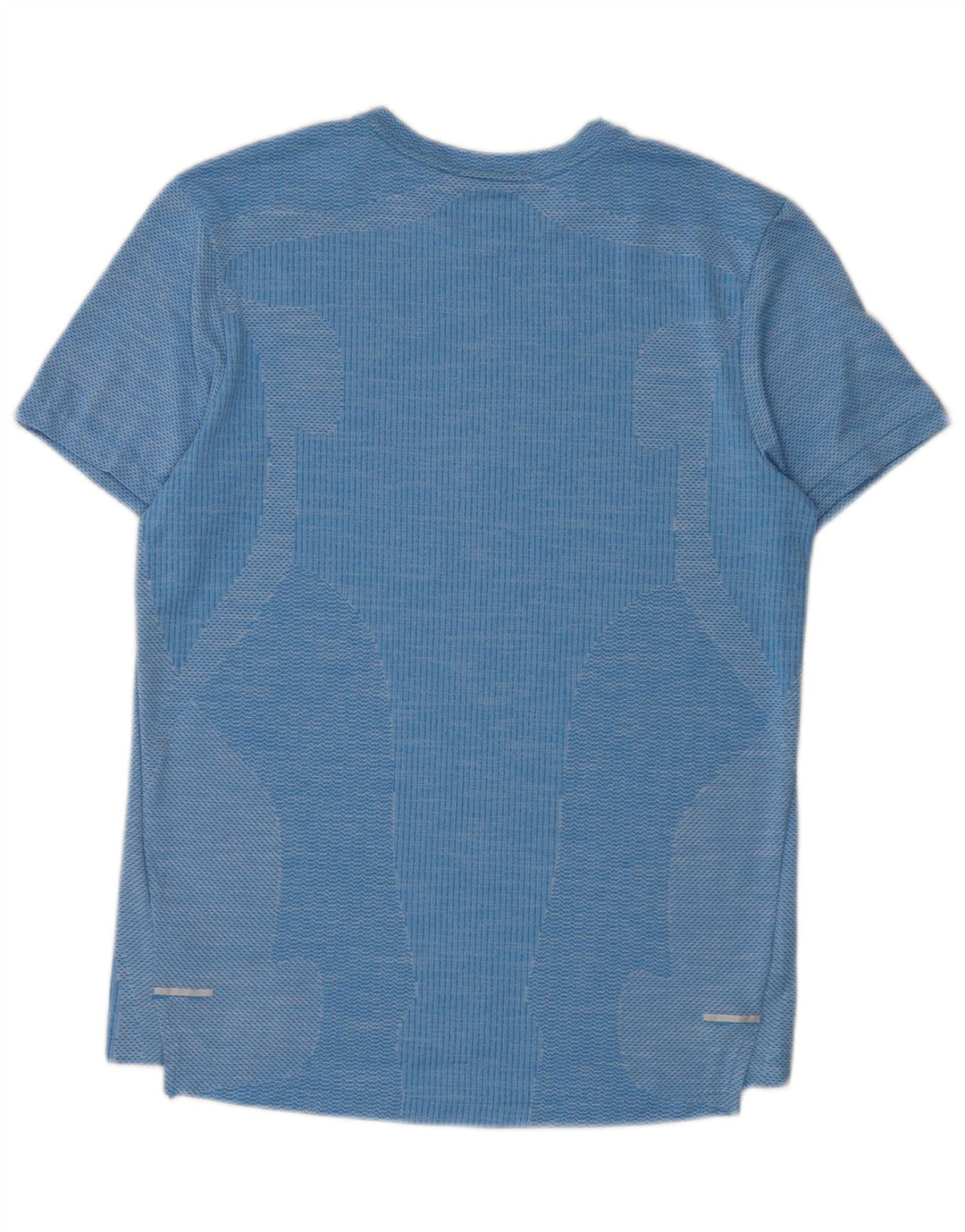 Camiseta Nike Dri Fit para hombre Top pequeño poliéster moteado azul