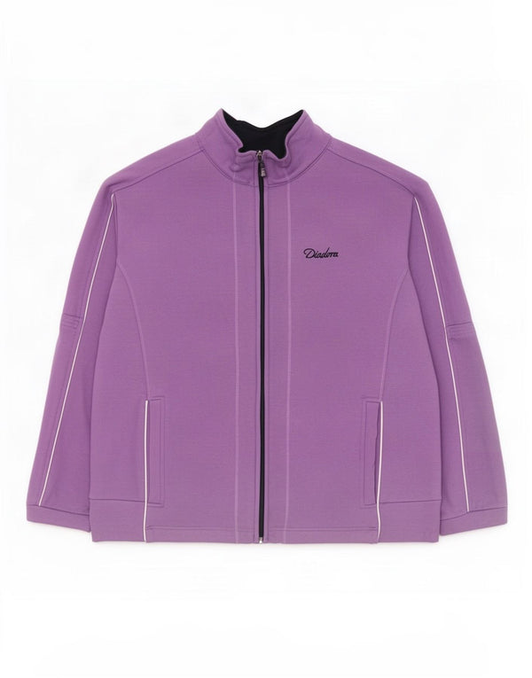 Diadora Chaqueta de Chándal para Mujer ES 40 XL Algodón Morado