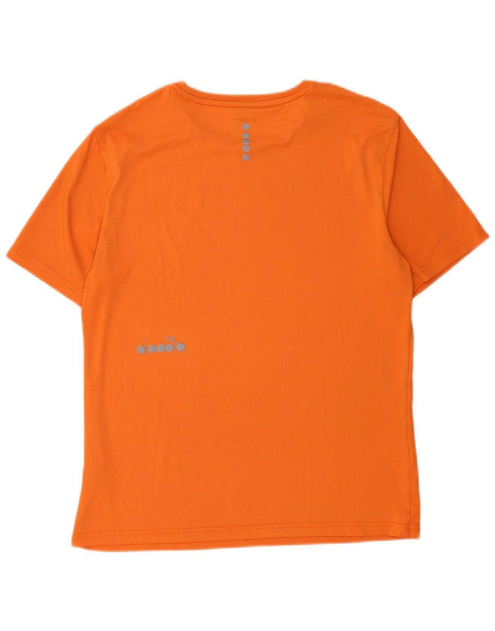 Diadora Camiseta Hombre Top Medium Naranja Poliéster