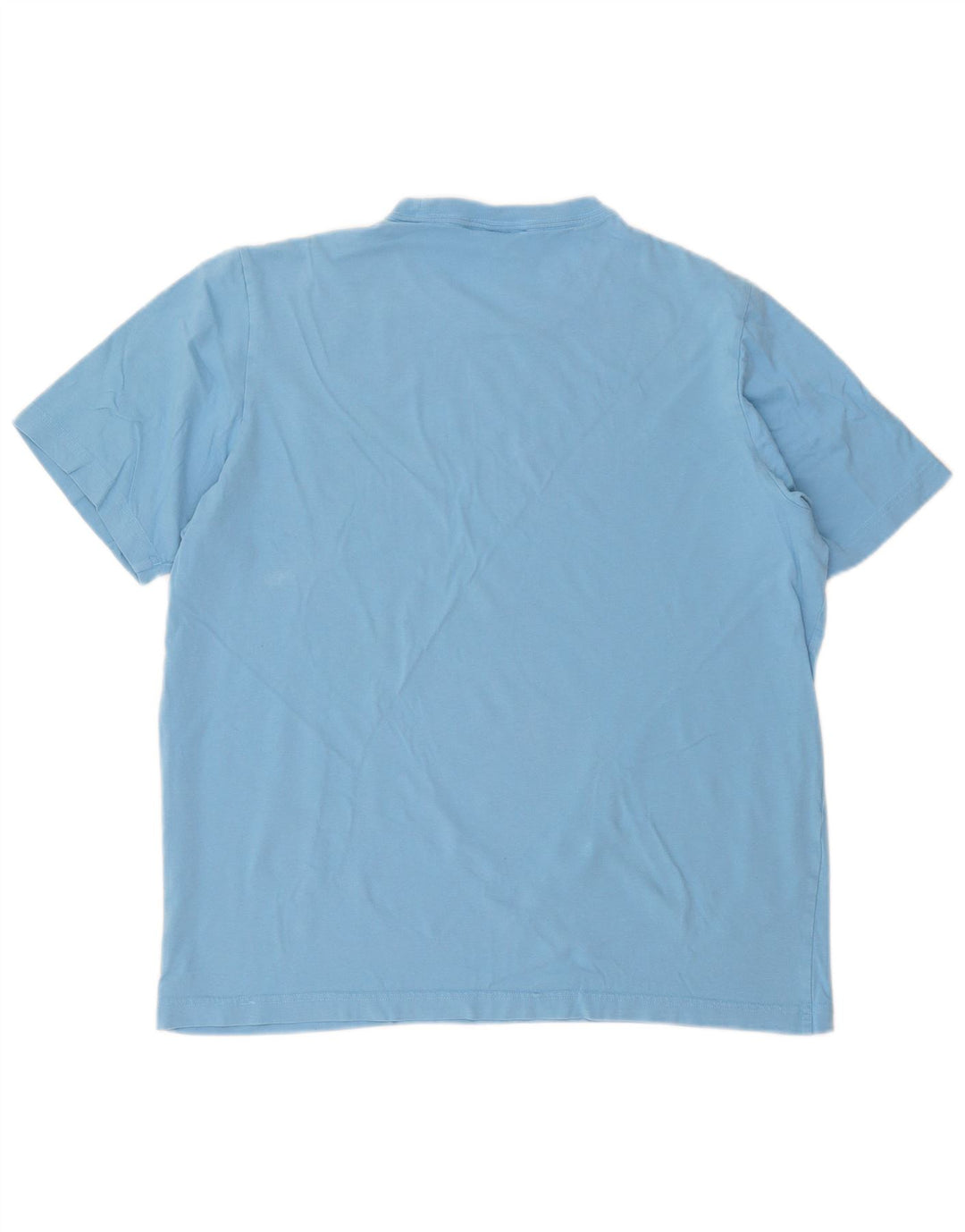 Adidas - Camiseta para hombre, talla grande, algodón azul