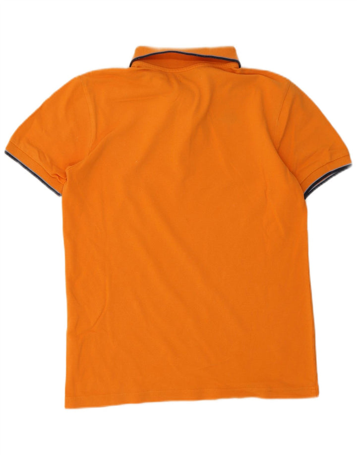 Polo Kappa Hombre Naranja Mediano