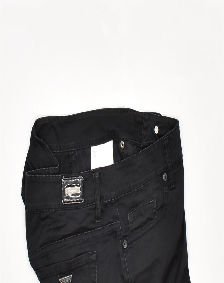 GUESS Womens Straight Jeans W32 L29 Black Cotton | Vintage | Thrift | Second-Hand | Used Clothing | Messina Hembry 