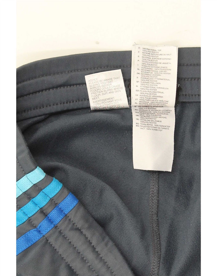 Adidas Pantalones de chándal para hombre UK 36/38 Small Gris Poliéster