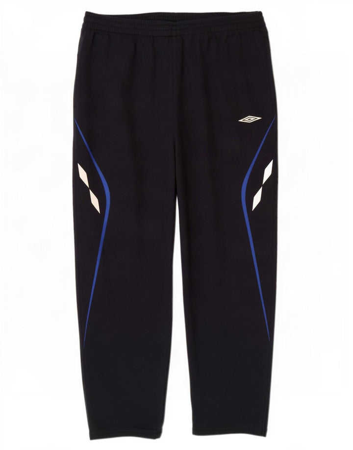 Umbro Pantalón de chándal para hombre Joggers 2XL Azul marino Colorblock Poliéster