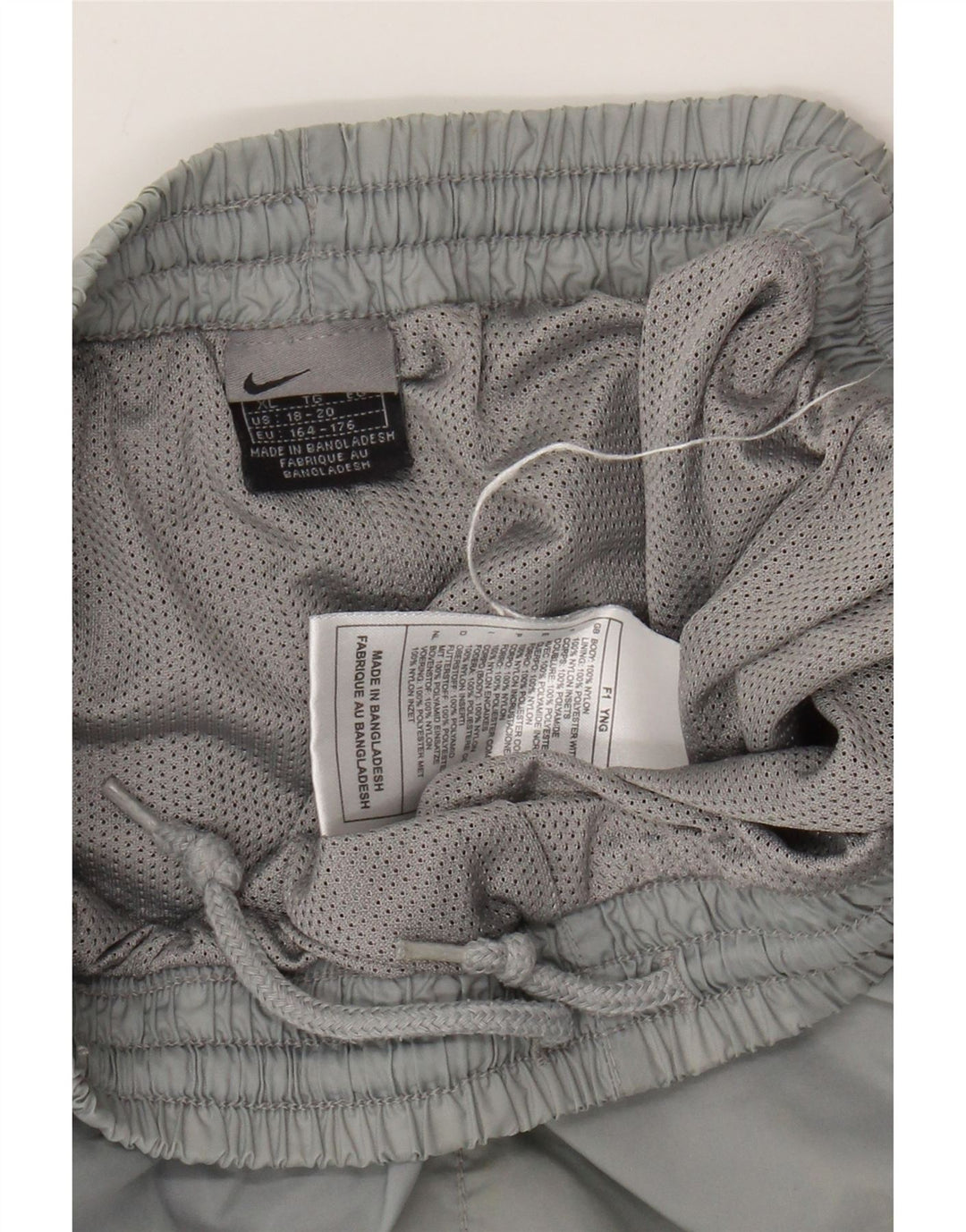 NIKE Pantalón Chándal Niño 13-14 Años XL Gris Nylon