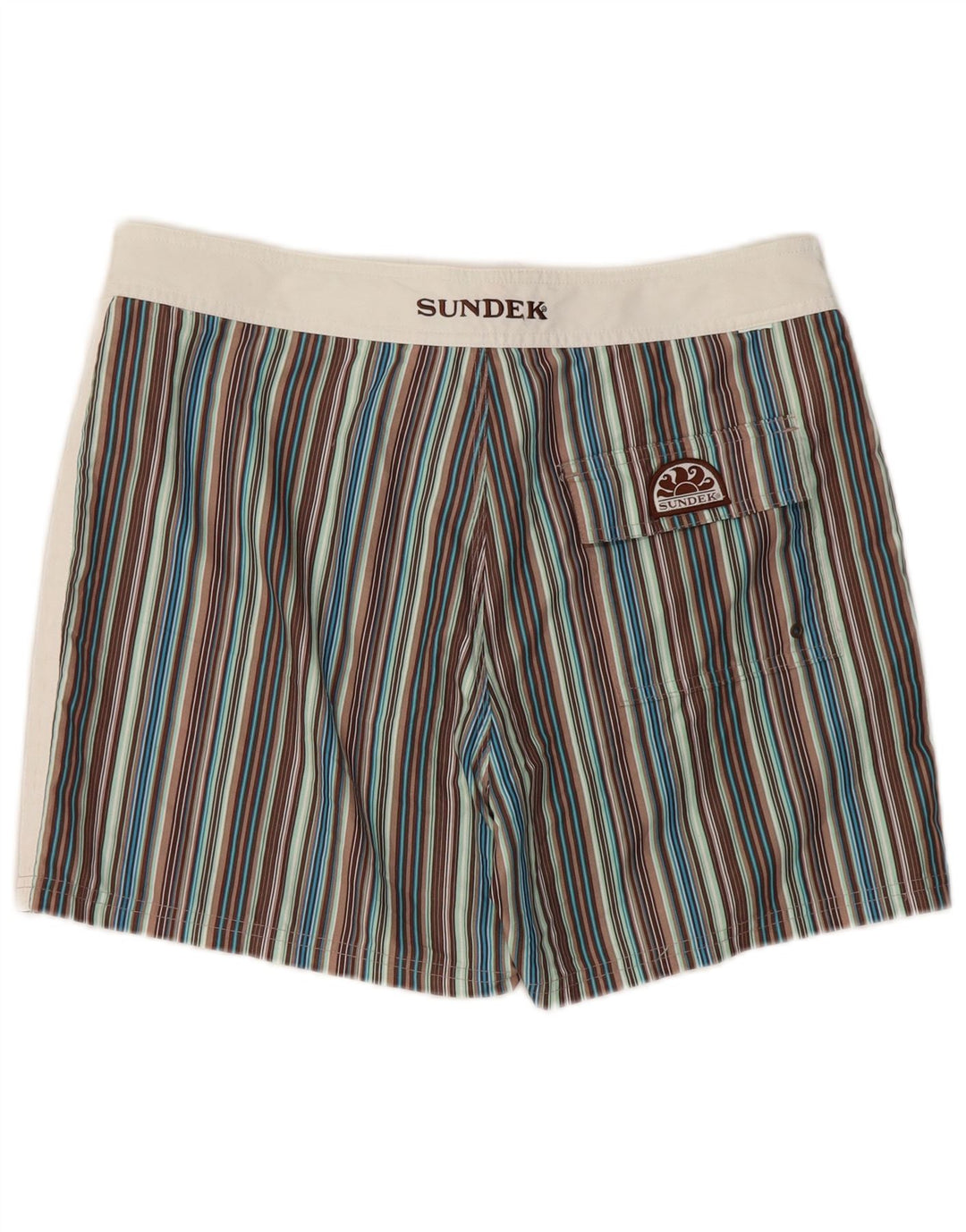 SUNDEK Bañador Hombre Mediano Rayas Multicolor Poliéster