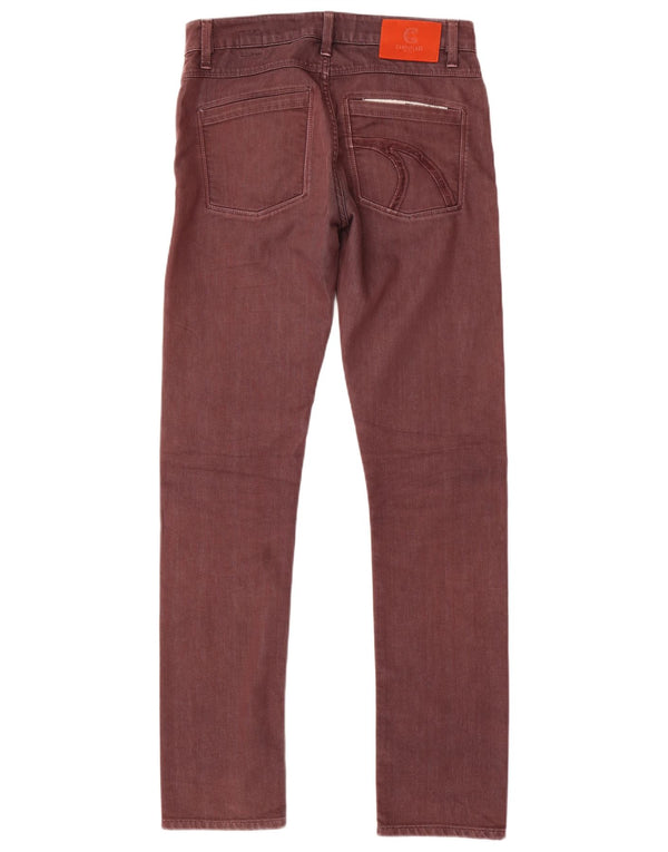 Camuflaje AR and J Jeans ajustados para hombre W31 L33 Algodón granate