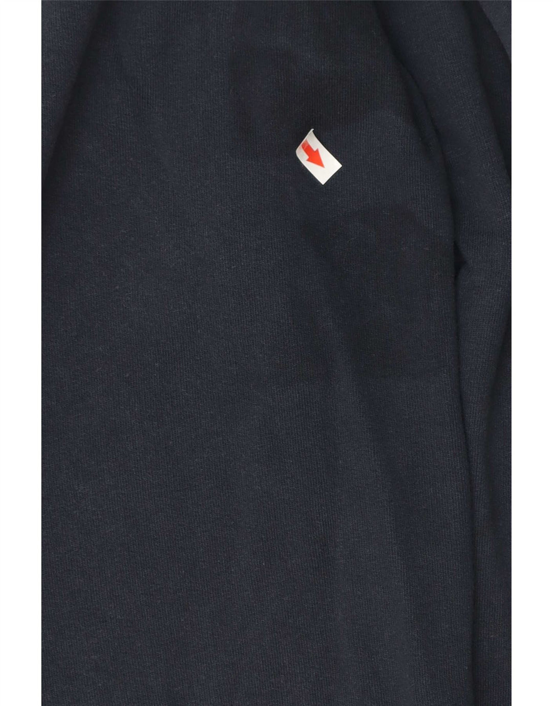Timberland Hombre Zip Sudadera Con Capucha Suéter Medio Azul Marino Algodón