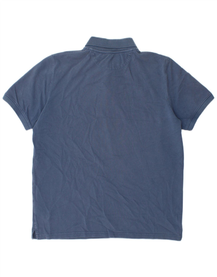 Timberland Polo De Corte Regular Para Hombre Algodón Azul Marino Medio