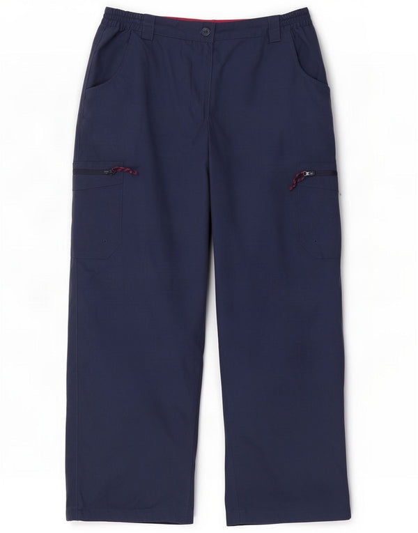 Pantalones cargo de cintura alta para mujer de Mountain Warehouse UK 12 Medium W30 L27 Na