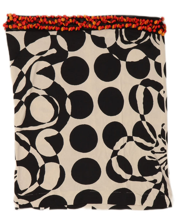 Falda recta para mujer GF Ferre IT 42 Medium W32 Negro Geométrico