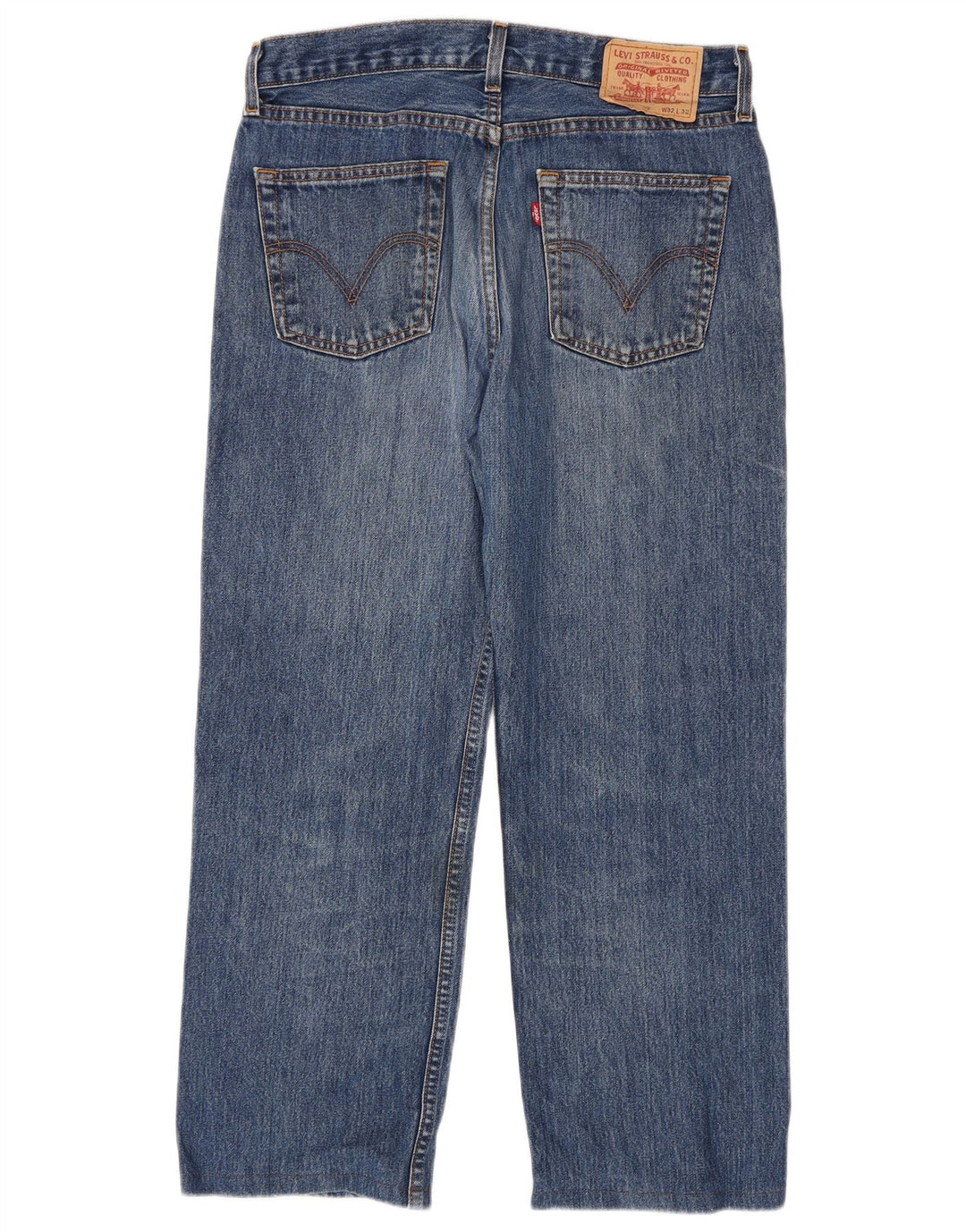 Levi's Vaqueros Rectos Para Hombre W32 L27 Algodón Azul